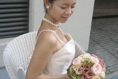 تسريحات العروس مع الورد 5